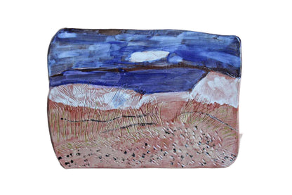 Hand Made Ceramic Beach Scene