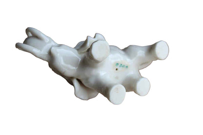 Blanc de Chine Porcelain Elephant Figurine