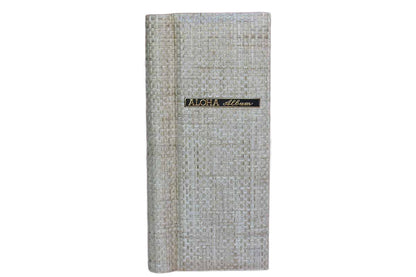 Pacific Enterprises (Hawaii, USA) Aloha Album with Ivory Cloth Tweed Cover
