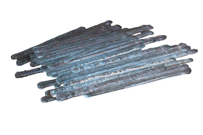 Clear Mottled Glass Stirring Rods