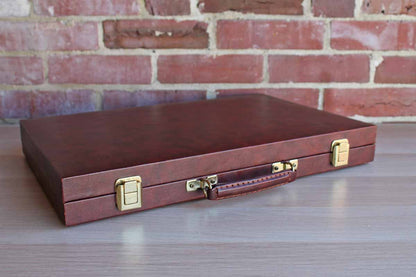 Travel Backgammon Briefcase