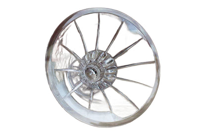 Royal Limited (Czech Republic) 24% Lead Crystal Pedestal Bowl with Flared Rim