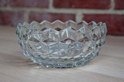 Fostoria Glass Company (West Virginia, USA) American Clear Divided Nut/Candy Dish