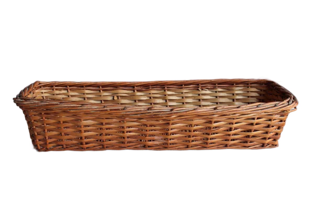 Hand Woven Long Basket