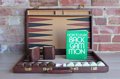 Travel Backgammon Briefcase
