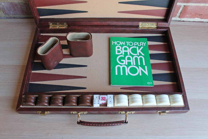 Travel Backgammon Briefcase