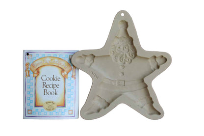 Brown Bag Cookie Art (New Hampshire, USA) 1994 Limited Edition Santa Claus Stoneware Cookie Mold