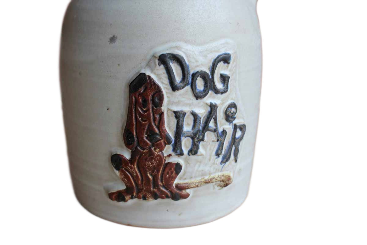 Pacific Stoneware Inc. (USA) 1971 "Dog Hair" Earthenware Handled Jug