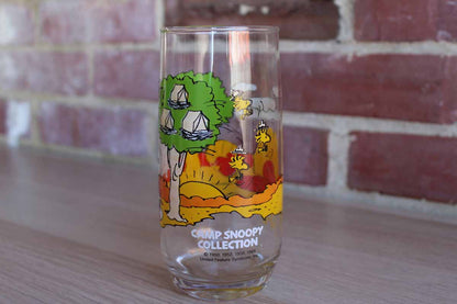 Camp Snoopy Collection "Morning People Are Hard To Love" Drinking Glass