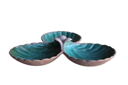 Stangl Pottery (New Jersey, USA) Clamshell Shaped Divided Dish