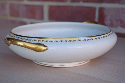 Johnson Brothers (England) Bone China Serving Dish with Band of Berries and Leaves