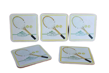 Pimpernel (England) Tennis Racquet Coasters