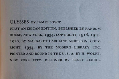 Ulysses by James Joyce