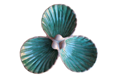 Stangl Pottery (New Jersey, USA) Clamshell Shaped Divided Dish