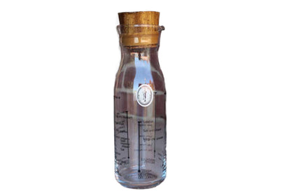 Italglass Corp. (New York, USA) Glass Salad Dressing Shaker with Printed Recipes on Side