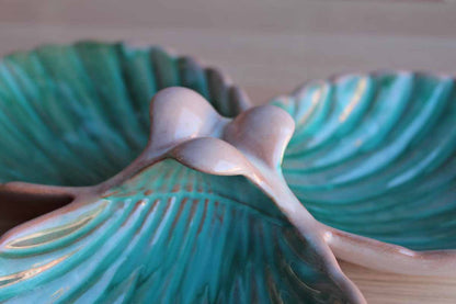 Stangl Pottery (New Jersey, USA) Clamshell Shaped Divided Dish