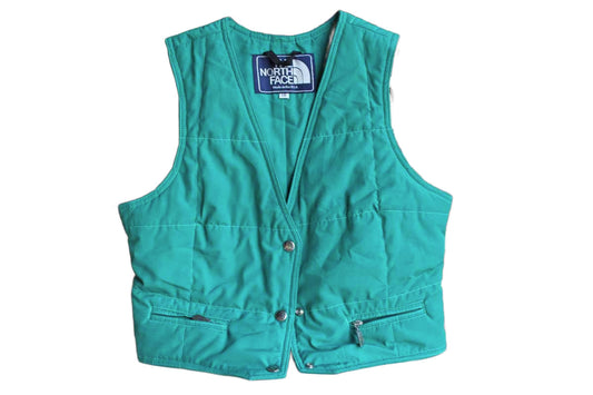 The North Face Green Quilted Vest, Children's Size 10