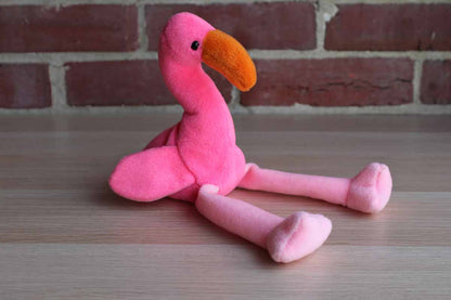 Ty Inc. (Illinois, USA) 1995 Pinky the Flamingo Beanie Baby