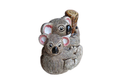Coad (Peru) 3" Koala Bear Mother and Baby Figurine