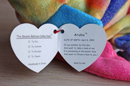Ty Inc. (Illinois, USA) 2000 Aruba the Fish Beanie Baby