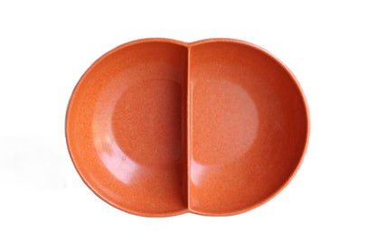 Branchell (USA) Color-Flyte Orange Melmac Divided Server