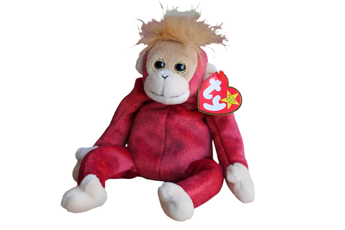 Ty Inc. (Illinois, USA) 1999 Schweetheart the Orangutan Beanie Baby