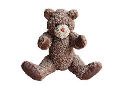 Large Cast Resin Teddy Bear Figurine