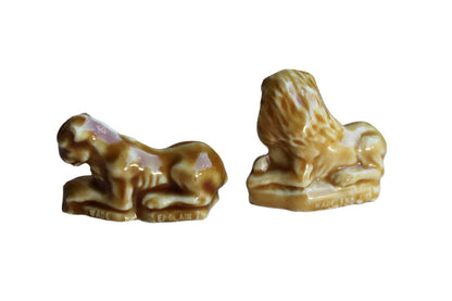 Wade (England) Red Rose Tea Porcelain Noah's Arc Lion and Tiger Whimsies