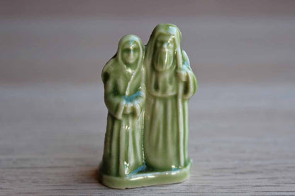 Wade (England) Red Rose Tea Porcelain Noah and his Wife Whimsy
