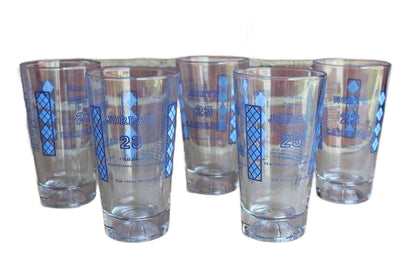 The University of North Carolina "Jordan 23" Pint Glasses, Set of 5