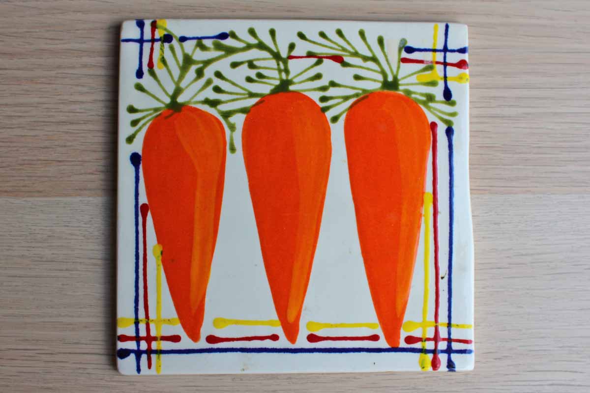 Colorful Vegetables Tiles/Trivets