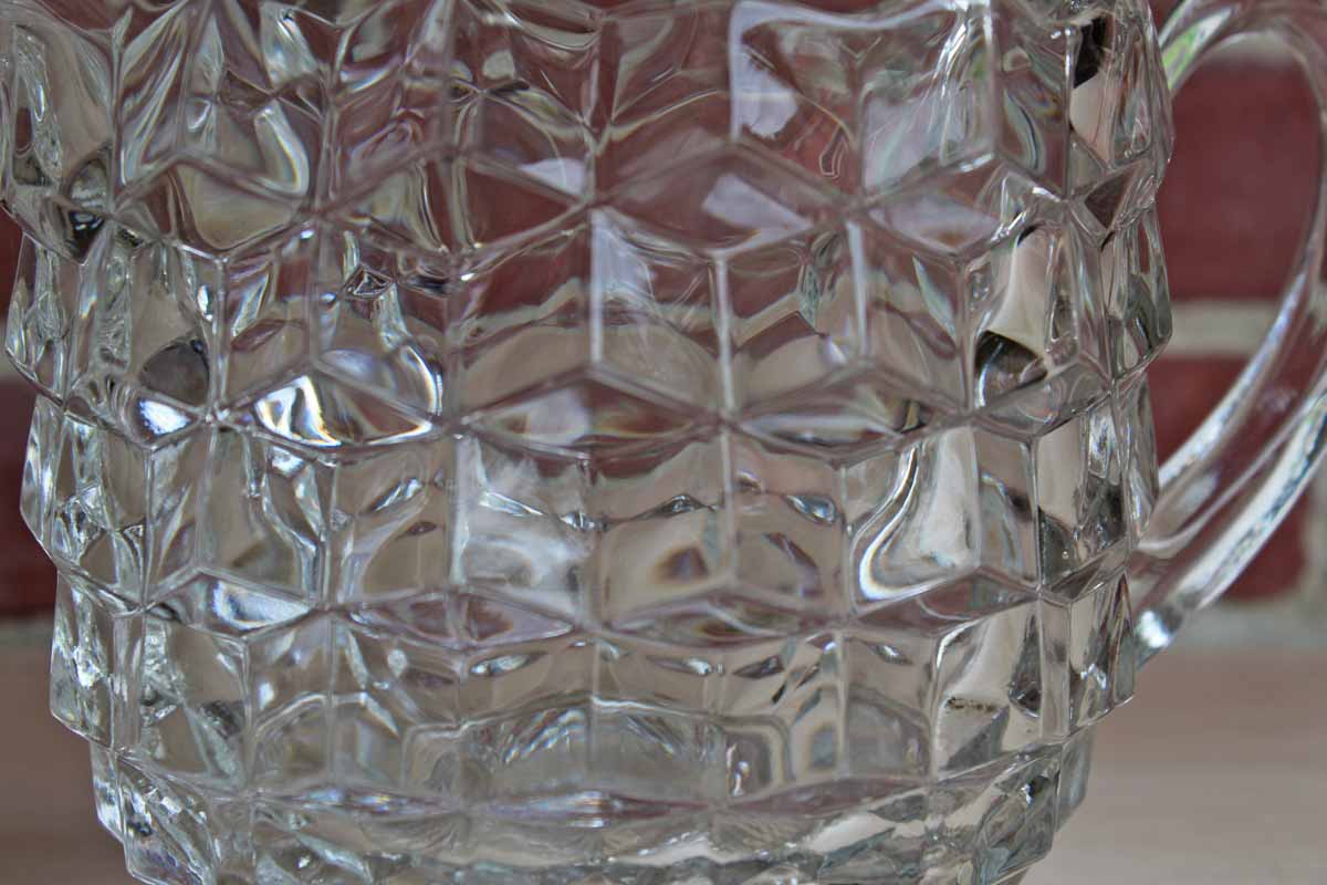 Fostoria Glass Company (West Virginia, USA) American Clear Handled Pitcher