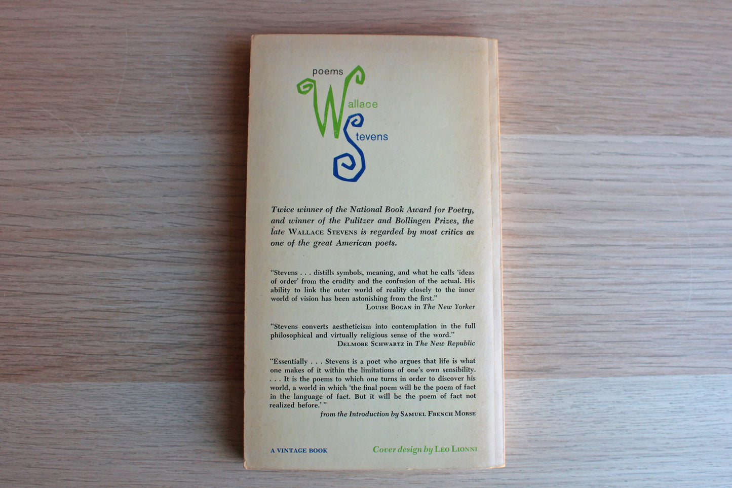 Poems by Wallace Stevens