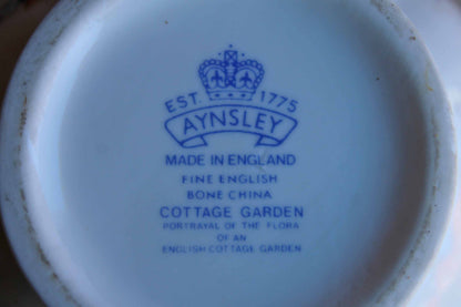 Aynsley (England) Bone China "Cottage Garden" Lidded Urn