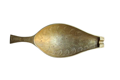 Sarna Brass (India) Incense Burner/Trinket Dish