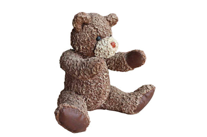 Large Cast Resin Teddy Bear Figurine