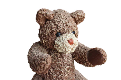 Large Cast Resin Teddy Bear Figurine