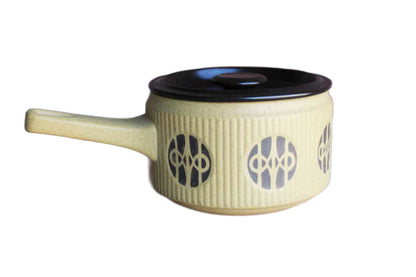 Frost N' Flame (Japan) Danish Modern Covered Stoneware Pot