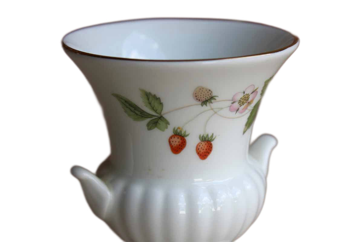 Wedgwood (England) Wild Strawberry Urn Bud Vase