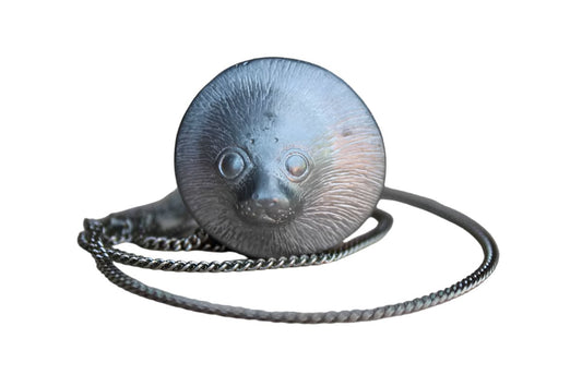 Silver Necklace with Baby Seal Charm