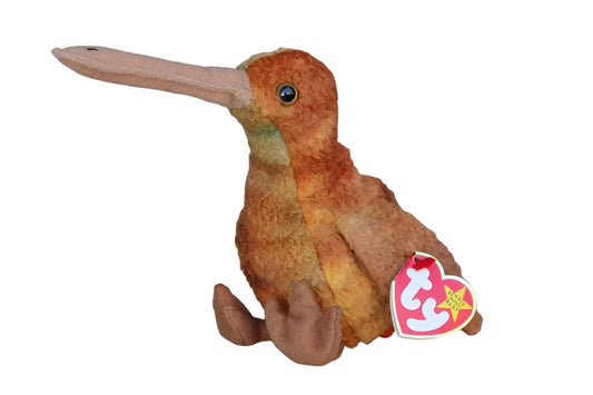 Ty Inc. (Illinois, USA) 1998 Beak the Kiwi Bird Beanie Baby