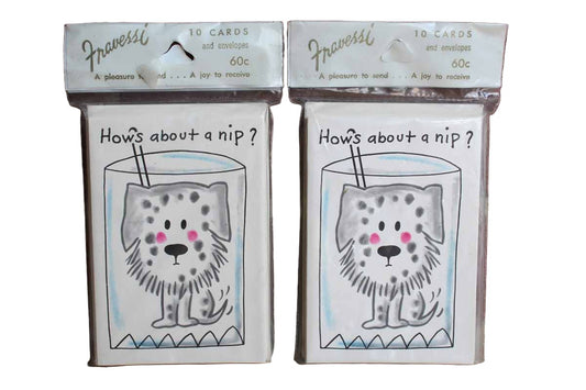 Fravessi "How's about a nip?" Cocktail Party Invitations, Set of 20