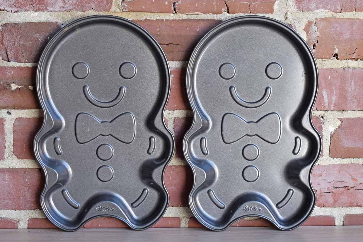 Wilton Gingerbread Cookie Molds, A Pair