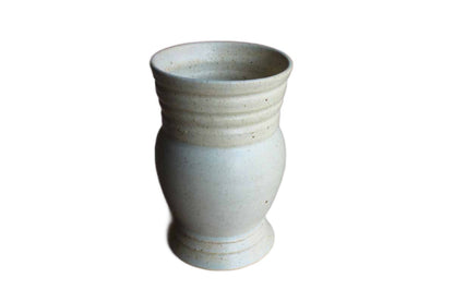 Ivory Colored Multi-Purpose Handmade Ceramic Vase