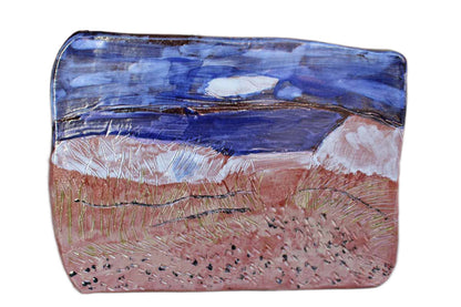 Hand Made Ceramic Beach Scene