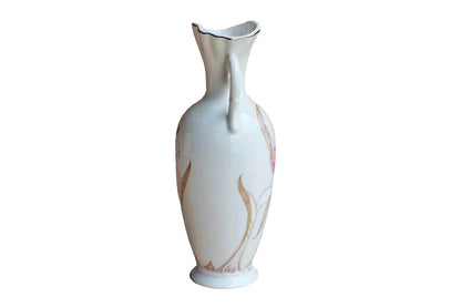 Toyo (Japan) Porcelain Hand Painted Crocus Vase