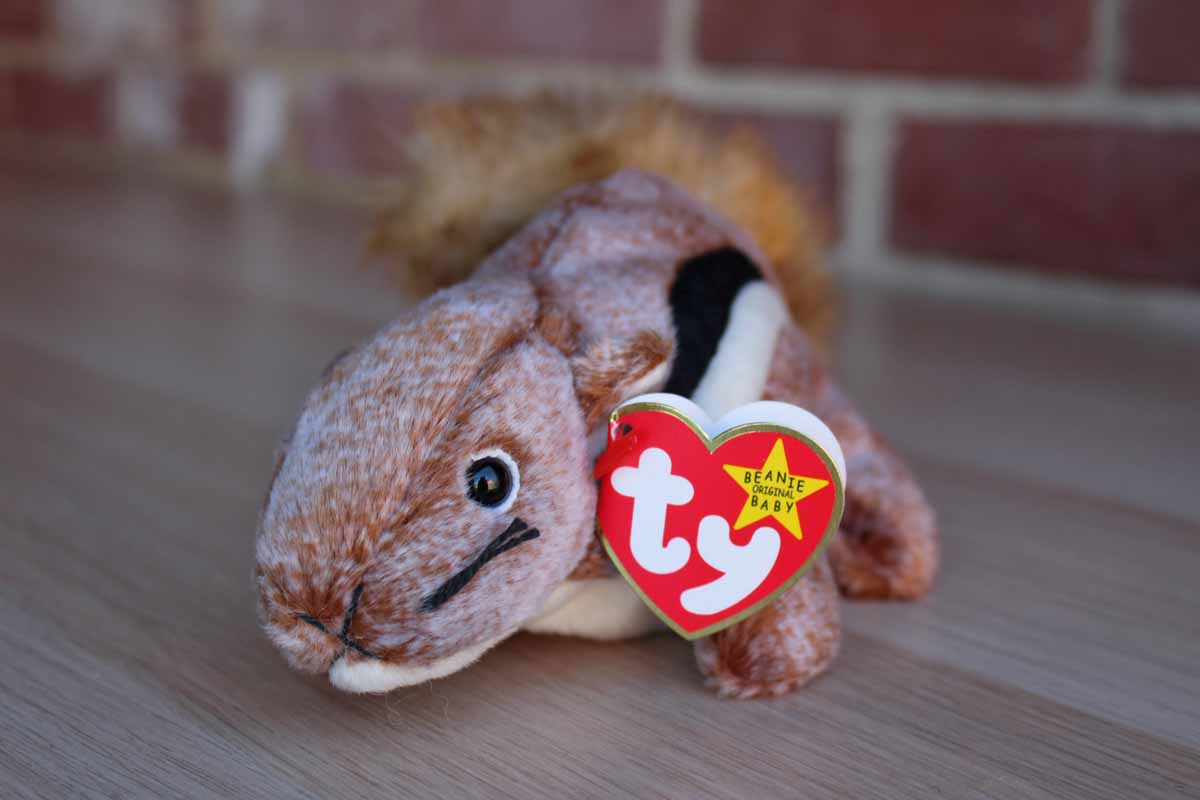 Ty Inc. (Illinois, USA) 1999 Chipper the Chipmunk Beanie Baby