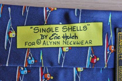 Alynn Neckwear (Connecticut, USA) "Single Shells" by Eric Holch Silk Necktie