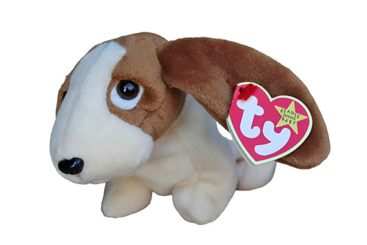 Ty Inc. (Illinois, USA) 1997 Tracker the Basset Hound Beanie Baby