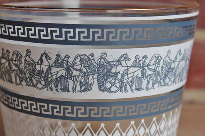 Jeannette Glass Company (Pennsylvania, USA) Blue Patrician Ice Bucket